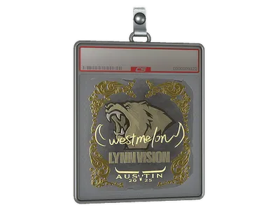 Sticker Slab | westmelon (Gold) | Austin 2025