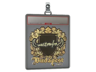 Sticker Slab | westmelon (Gold) | Budapest 2025