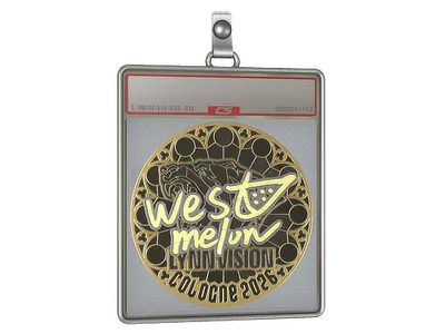 Sticker Slab | westmelon (Gold) | Cologne 2026