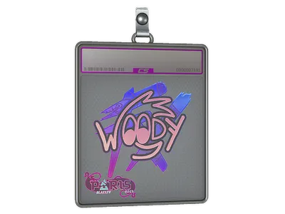 Sticker Slab | WOOD7 (Holo) | Paris 2023