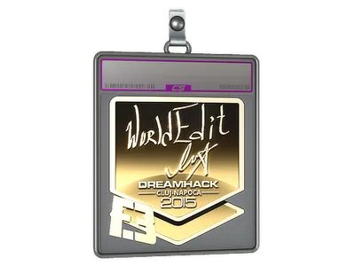 Sticker Slab | WorldEdit (Gold) | Cluj-Napoca 2015