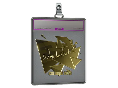 Sticker Slab | WorldEdit (Gold) | Cologne 2016