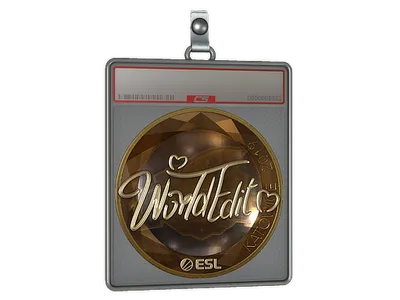 Sticker Slab | WorldEdit (Gold) | Katowice 2019