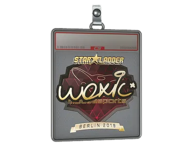 Sticker Slab | woxic (Gold) | Berlin 2019