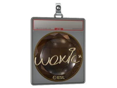 Sticker Slab | woxic (Gold) | Katowice 2019