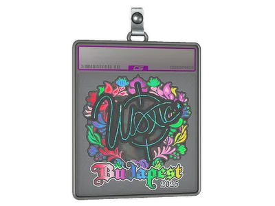 Sticker Slab | woxic (Holo) | Budapest 2025