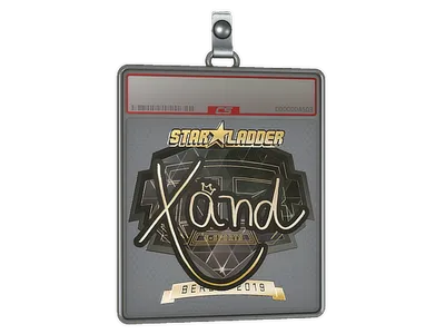 Sticker Slab | xand (Gold) | Berlin 2019