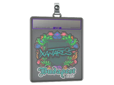 Sticker Slab | XANTARES (Embroidered) | Budapest 2025