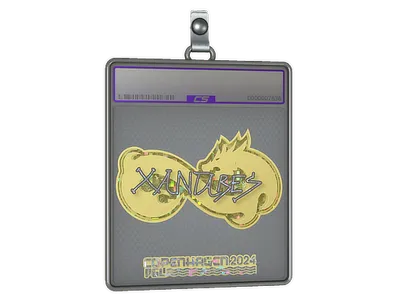 Sticker Slab | XANTARES (Glitter) | Copenhagen 2024