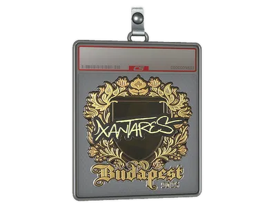 Sticker Slab | XANTARES (Gold) | Budapest 2025