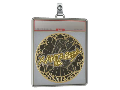 Sticker Slab | XANTARES (Gold) | Cologne 2026
