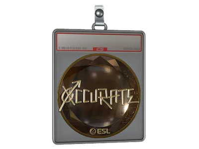 Sticker Slab | xccurate (Gold) | Katowice 2019