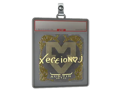 Sticker Slab | xertioN (Gold) | Austin 2025