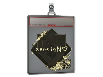 Sticker Slab | xertioN (Gold) | Rio 2022