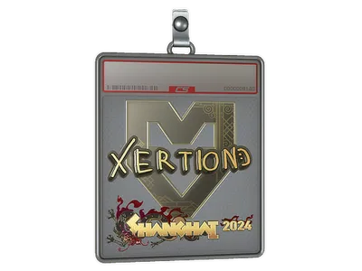 Sticker Slab | xertioN (Gold) | Shanghai 2024