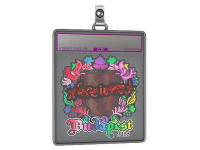 Sticker Slab | xertioN (Holo) | Budapest 2025