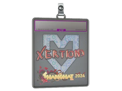 Sticker Slab | xertioN (Holo) | Shanghai 2024