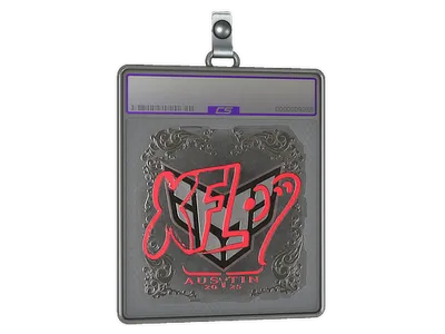 Sticker Slab | xfl0ud (Foil) | Austin 2025