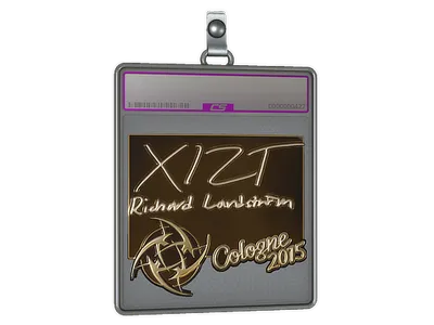 Sticker Slab | Xizt (Gold) | Cologne 2015