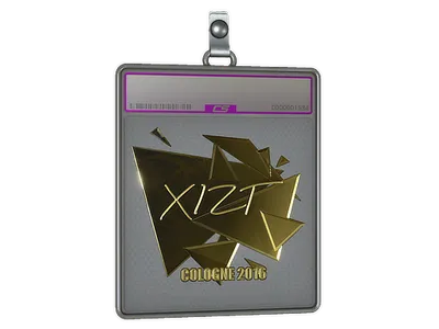 Sticker Slab | Xizt (Gold) | Cologne 2016