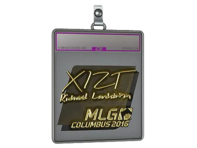 Sticker Slab | Xizt (Gold) | MLG Columbus 2016