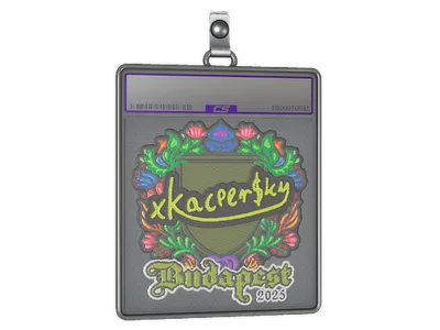 Sticker Slab | xKacpersky (Embroidered) | Budapest 2025