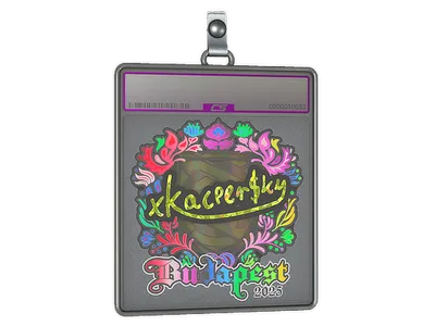 Sticker Slab | xKacpersky (Holo) | Budapest 2025