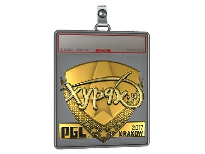 Sticker Slab | Xyp9x (Gold) | Krakow 2017