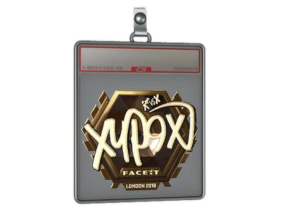 Sticker Slab | Xyp9x (Gold) | London 2018