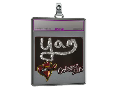 Sticker Slab | yam (Foil) | Cologne 2015