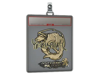 Sticker Slab | YEKINDAR (Gold) | Antwerp 2022