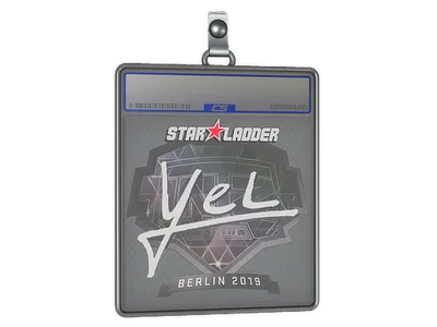 Sticker Slab | yel | Berlin 2019