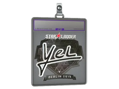 Sticker Slab | yel (Foil) | Berlin 2019