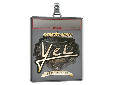 Sticker Slab | yel (Gold) | Berlin 2019