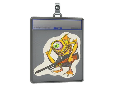 Sticker Slab | Yellow Cyclawps