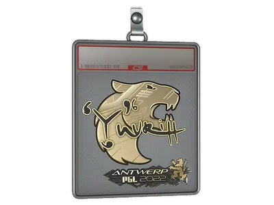 Sticker Slab | yuurih (Gold) | Antwerp 2022