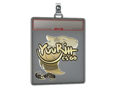 Sticker Slab | yuurih (Gold) | Paris 2023