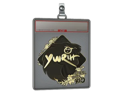 Sticker Slab | yuurih (Gold) | Rio 2022