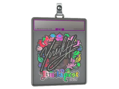 Sticker Slab | yuurih (Holo) | Budapest 2025