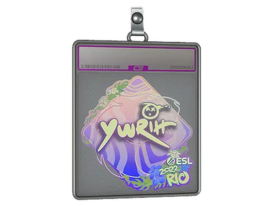 Sticker Slab | yuurih (Holo) | Rio 2022