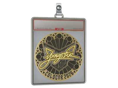 Sticker Slab | yxngstxr (Gold) | Cologne 2026