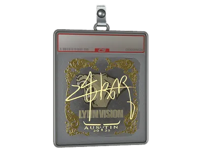 Sticker Slab | z4KR (Gold) | Austin 2025