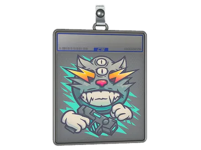 Sticker Slab | Zap Cat