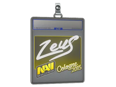 Sticker Slab | Zeus | Cologne 2015