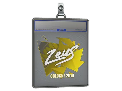 Sticker Slab | Zeus | Cologne 2016