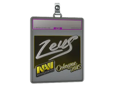 Sticker Slab | Zeus (Foil) | Cologne 2015