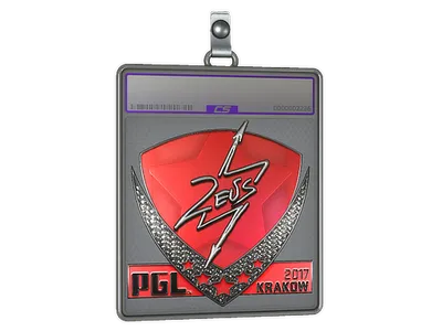 Sticker Slab | Zeus (Foil) | Krakow 2017