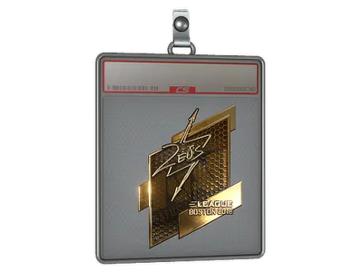 Sticker Slab | Zeus (Gold) | Boston 2018