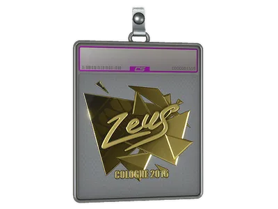 Sticker Slab | Zeus (Gold) | Cologne 2016