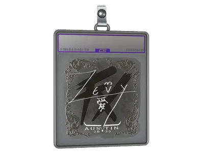 Sticker Slab | zevy (Foil) | Austin 2025